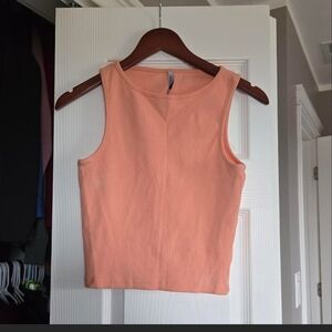 Peach Sleeveless Women's Top